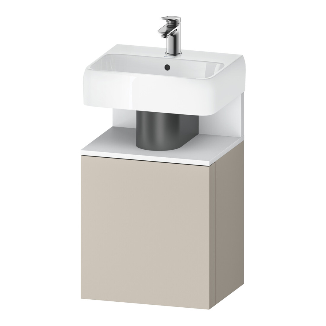 Duravit Waschtischunterschrank Qatego 44x35x64,5cm, 1 T., T. li, we m/tau matt