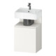 Duravit Waschtischunterschrank Qatego 44x35x64,5cm, 1 T., T. li, we supermatt-1