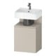 Duravit Waschtischunterschrank Qatego 44x35x64,5cm, 1 T., T. links, taupe matt-1