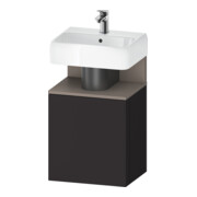 Duravit Waschtischunterschrank Qatego 44x35x64,5cm, 1 T, T r, bas. m/Grap matt