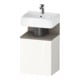 Duravit Waschtischunterschrank Qatego 44x35x64,5cm, 1 T, T r, bas. matt/we hgl-1