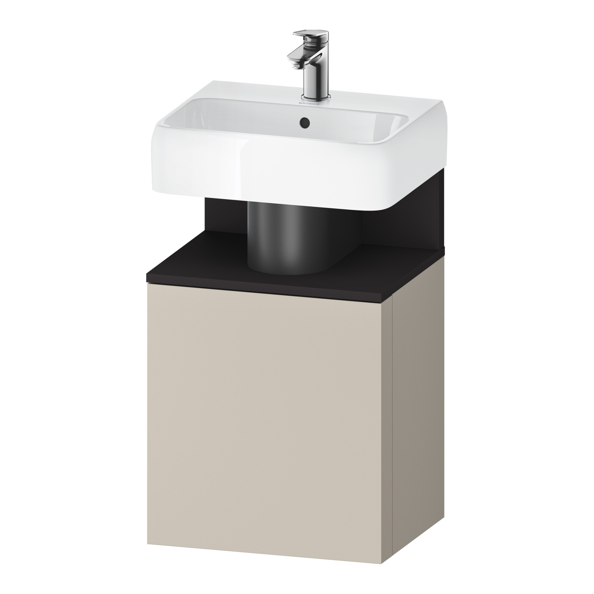 Duravit Waschtischunterschrank Qatego 44x35x64,5cm, 1 T, T r, gra m/ta ma