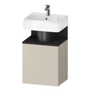 Duravit Waschtischunterschrank Qatego 44x35x64,5cm, 1 T, T r, gra m/ta matt