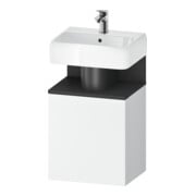 Duravit Waschtischunterschrank Qatego 44x35x64,5cm, 1 T, T r, graph matt/we ma