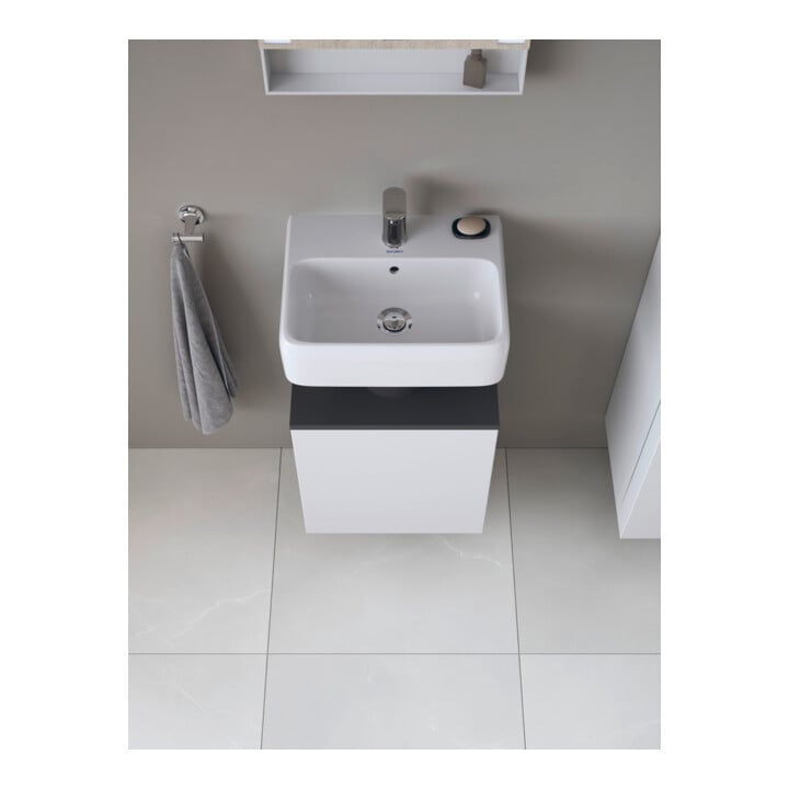 Duravit Waschtischunterschrank Qatego 44x35x64,5cm, 1 T, T r, graph matt/we ma