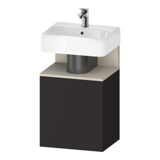Duravit Waschtischunterschrank Qatego 44x35x64,5cm, 1 T, T r, T m/Gr matt