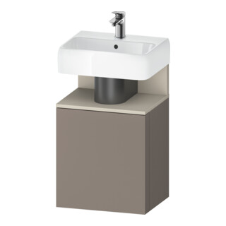 Duravit Waschtischunterschrank Qatego 44x35x64,5cm, 1 T, T r, T matt/Basalt ma