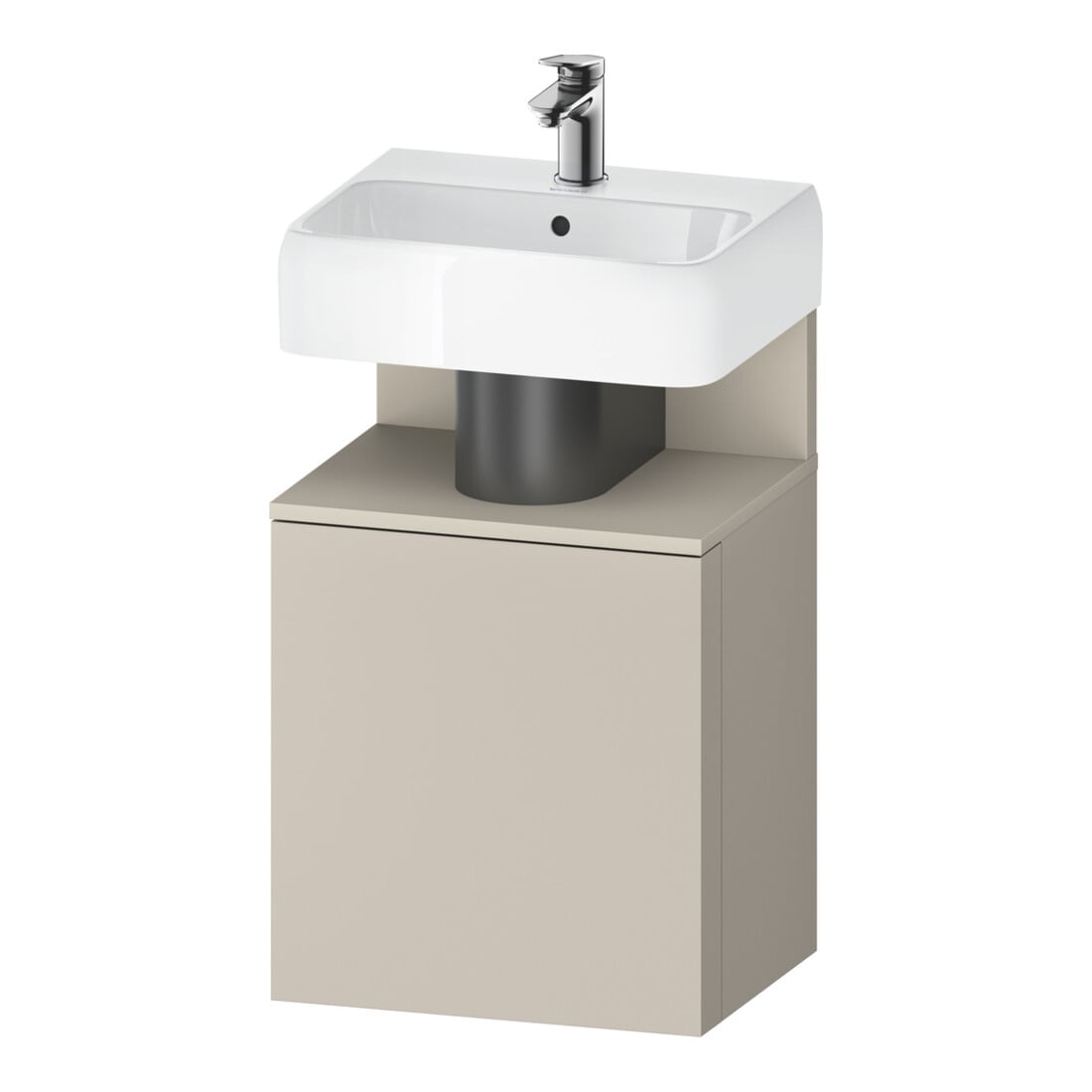 Duravit Waschtischunterschrank Qatego 44x35x64,5cm, 1 T, T r, T matt/taupe ma