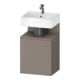 Duravit Waschtischunterschrank Qatego 44x35x64,5cm, 1 T., T. re, Basalt matt-1