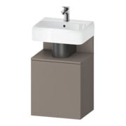Duravit Waschtischunterschrank Qatego 44x35x64,5cm, 1 T., T. re, Basalt matt