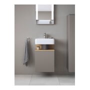 Duravit Waschtischunterschrank Qatego 44x35x64,5cm, 1 T., T. re, Ei nat/b matt-2