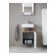 Duravit Waschtischunterschrank Qatego 44x35x64,5cm, 1 T, T re, Ei nat/weiß hgl