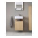 Duravit Waschtischunterschrank Qatego 44x35x64,5cm, 1 T., T. re, Eiche Natur
