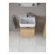 Duravit Waschtischunterschrank Qatego 44x35x64,5cm, 1 T., T. re, Eiche Natur-5