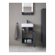 Duravit Waschtischunterschrank Qatego 44x35x64,5cm, 1 T., T. re, Graphit matt