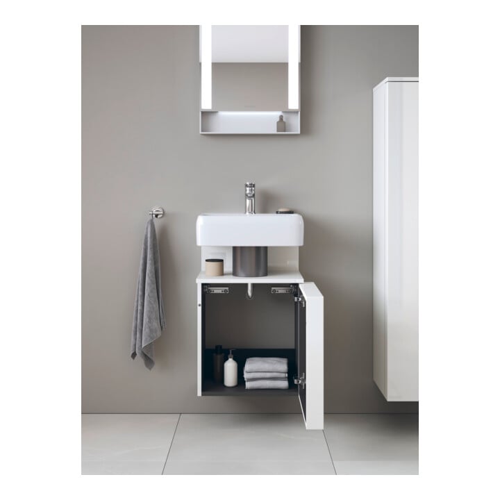 Duravit Waschtischunterschrank Qatego 44x35x64,5cm, 1 T., T. re, we Hochglanz