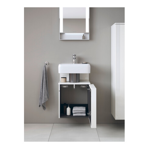 Duravit Waschtischunterschrank Qatego 44x35x64,5cm, 1 T., T. re, we Hochglanz