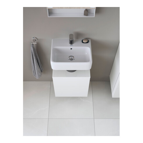 Duravit Waschtischunterschrank Qatego 44x35x64,5cm, 1 T., T. re, we Hochglanz