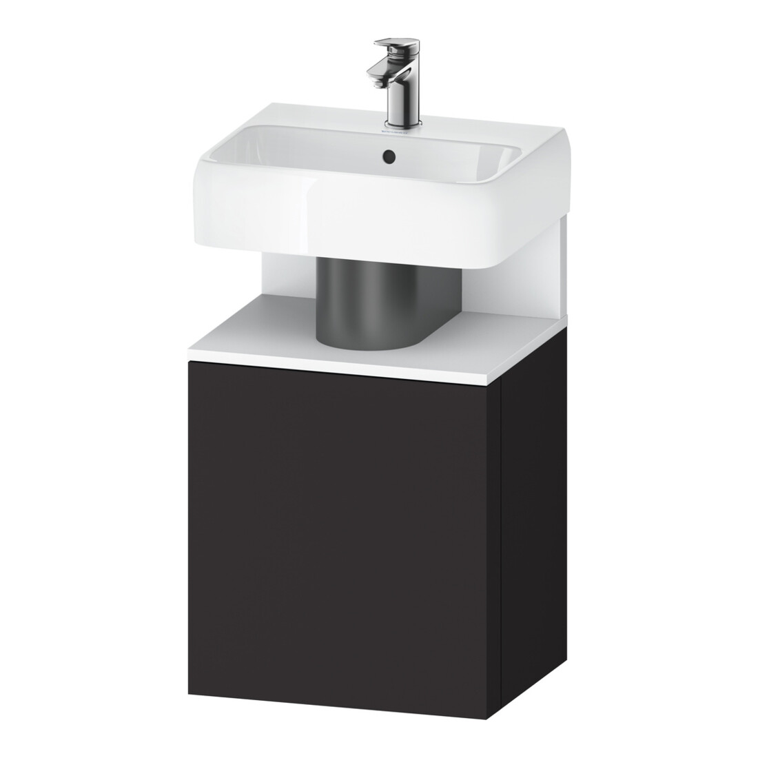 Duravit Waschtischunterschrank Qatego 44x35x64,5cm, 1 T, T. re, we m/Grap matt