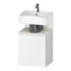 Duravit Waschtischunterschrank Qatego 44x35x64,5cm, 1 T, T re, we matt/weiß ma