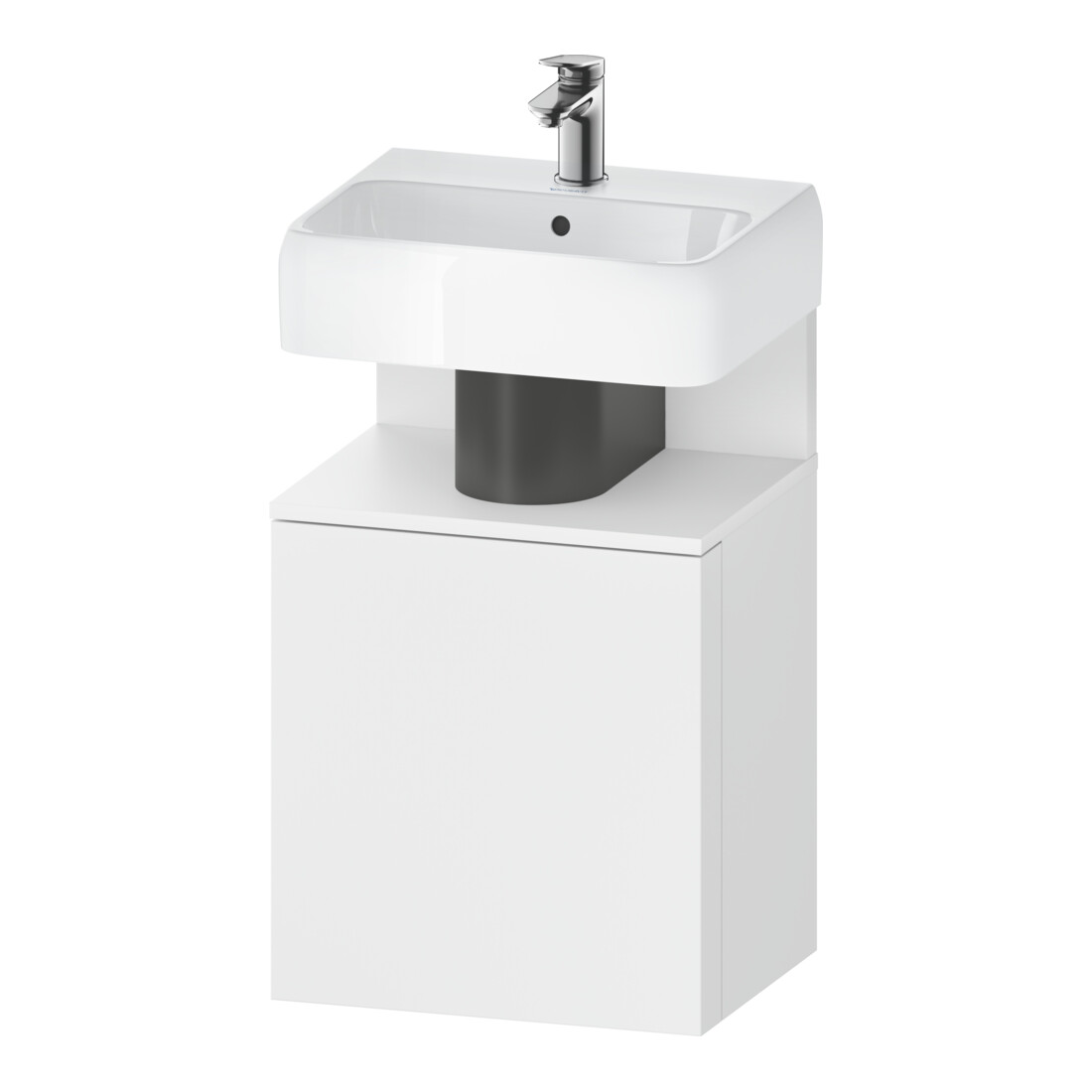 Duravit Waschtischunterschrank Qatego 44x35x64,5cm, 1 T., T. rechts, weiß matt