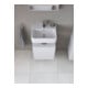 Duravit Waschtischunterschrank Qatego 44x35x64,5cm, 1 T., T. rechts, weiß matt