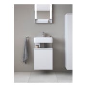 Duravit Waschtischunterschrank Qatego 44x35x64,5cm, 1 T., Tür links, weiß matt-2