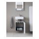 Duravit Waschtischunterschrank Qatego 44x35x64,5cm, 1 T., Tür links, weiß matt