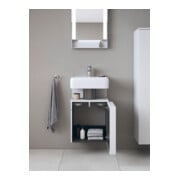 Duravit Waschtischunterschrank Qatego 44x35x64,5cm, 1 T., Tür links, weiß matt-5