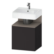 Duravit Waschtischunterschrank Qatego 49x42x64,5cm, 1 T, T l, bas. m/Grap matt