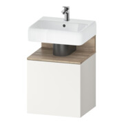 Duravit Waschtischunterschrank Qatego 49x42x64,5cm, 1 T, T l, Ei Marmor/w matt