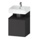 Duravit Waschtischunterschrank Qatego 49x42x64,5cm, 1 T, T l, gra m/Gr ma-1