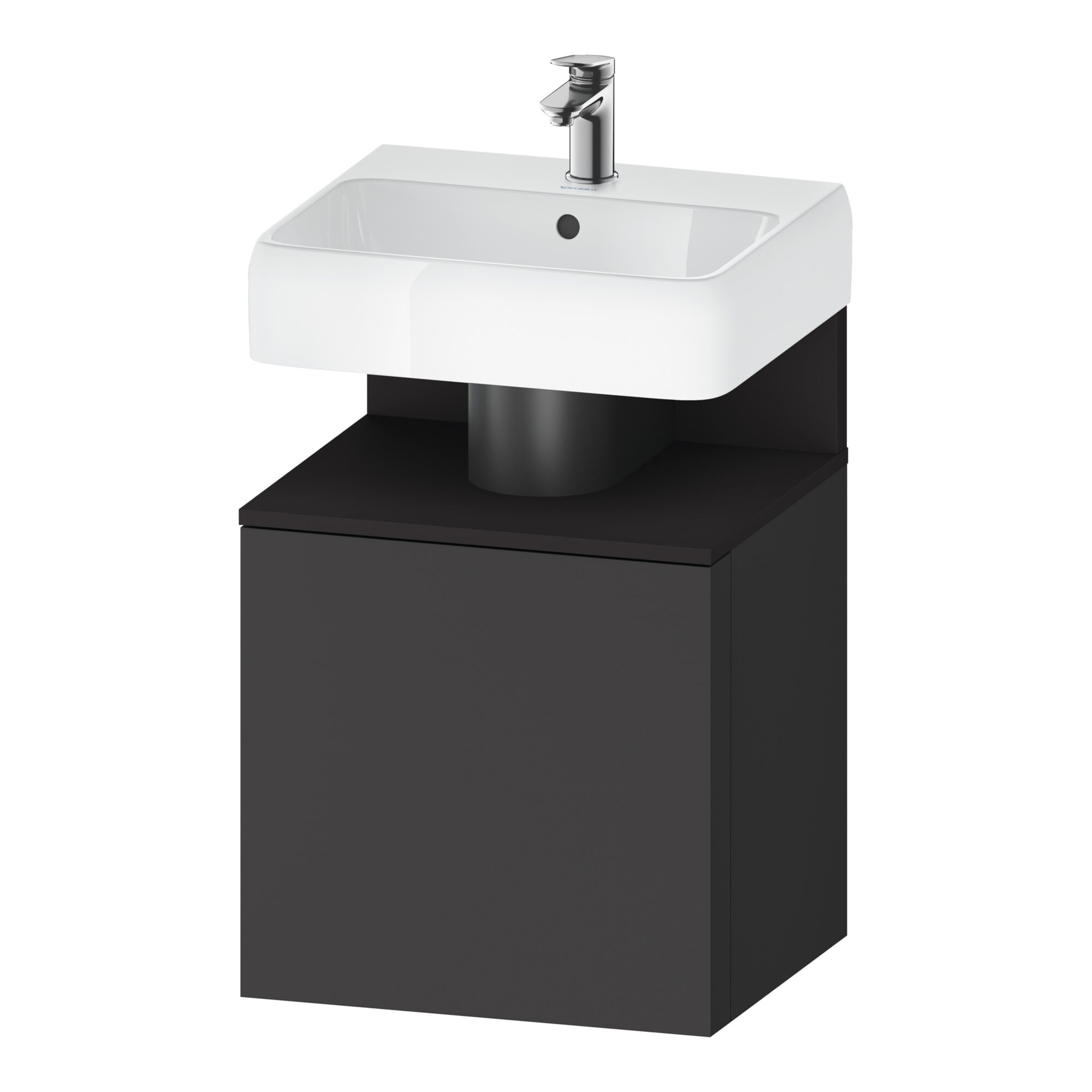 Duravit Waschtischunterschrank Qatego 49x42x64,5cm, 1 T, T l, gra m/Gr ma