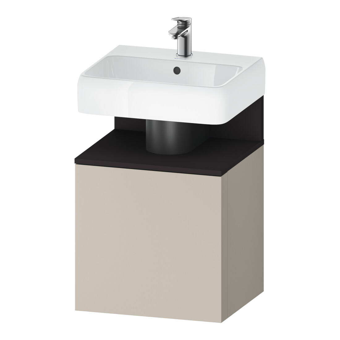 Duravit Waschtischunterschrank Qatego 49x42x64,5cm, 1 T, T l, gra m/ta ma
