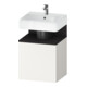 Duravit Waschtischunterschrank Qatego 49x42x64,5cm, 1 T, T l, gra m/we matt