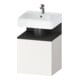 Duravit Waschtischunterschrank Qatego 49x42x64,5cm, 1 T, T l, gra matt/we matt-1