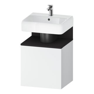 Duravit Waschtischunterschrank Qatego 49x42x64,5cm, 1 T, T l, gra matt/weiß ma