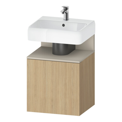 Duravit Waschtischunterschrank Qatego 49x42x64,5cm, 1 T, T l, T matt/Eiche Nat
