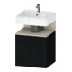 Duravit Waschtischunterschrank Qatego 49x42x64,5cm, 1 T, T l, T matt/Eiche sw-1
