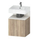 Duravit Waschtischunterschrank Qatego 49x42x64,5cm, 1 T, T l, w m/E marm.