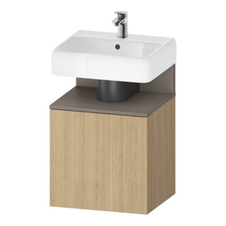 Duravit Waschtischunterschrank Qatego 49x42x64,5cm, 1 T, T li, bas. m/Eich Nat
