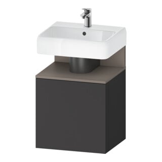 Duravit Waschtischunterschrank Qatego 49x42x64,5cm, 1 T, T. li, bas. m/Grap ma
