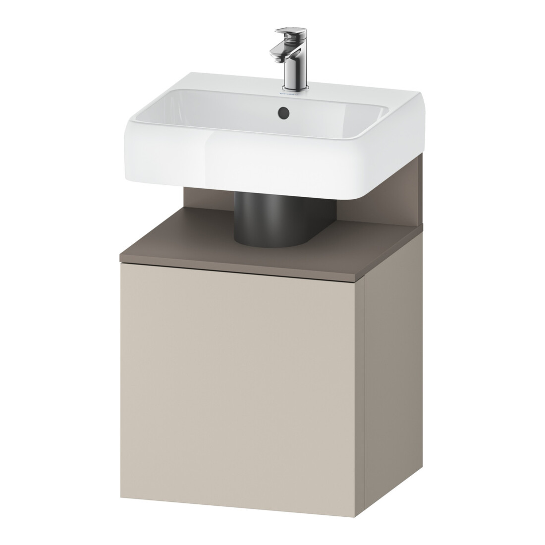 Duravit Waschtischunterschrank Qatego 49x42x64,5cm, 1 T., T. li, bas. m/tau ma