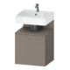 Duravit Waschtischunterschrank Qatego 49x42x64,5cm, 1 T., T. li, Basalt matt-1