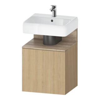 Duravit Waschtischunterschrank Qatego 49x42x64,5cm, 1 T, T li, Ei Marmo/Ei Nat
