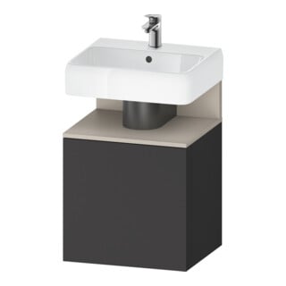 Duravit Waschtischunterschrank Qatego 49x42x64,5cm, 1 T., T. li, Tau m/Grap ma