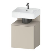 Duravit Waschtischunterschrank Qatego 49x42x64,5cm, 1 T, T. li, Tau m/tau matt-1