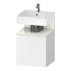 Duravit Waschtischunterschrank Qatego 49x42x64,5cm, 1 T., T. li, we hgl/we ma-1