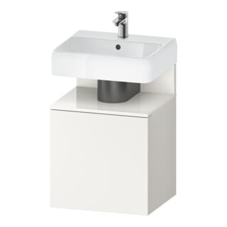 Duravit Waschtischunterschrank Qatego 49x42x64,5cm, 1 T, T. li, we hgl/we matt