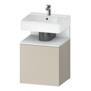 Duravit Waschtischunterschrank Qatego 49x42x64,5cm, 1 T., T. li, we m/tau matt